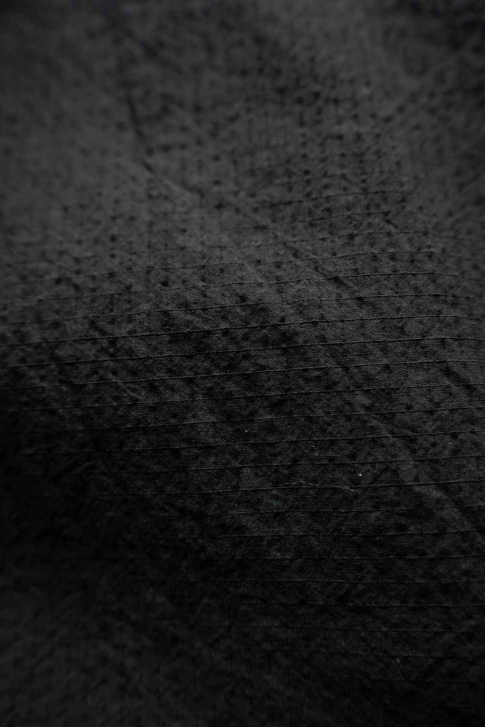 【26SS】Organic Cotton Ripstop Hybrid Shirt(BLACK)