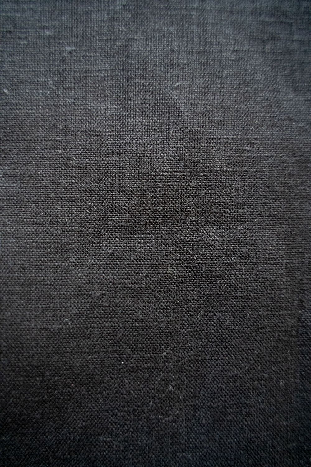 【ラスト1点】【22SS】French Linen L/S Shirt/フレンチリネンロングスリーブシャツ(BLACK)
