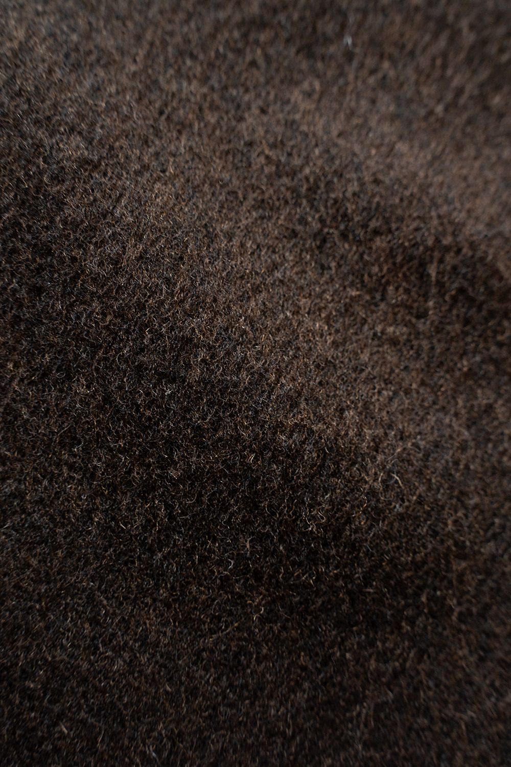 【26AW】ウールシャギーシャツブルゾン(DARK BROWN)