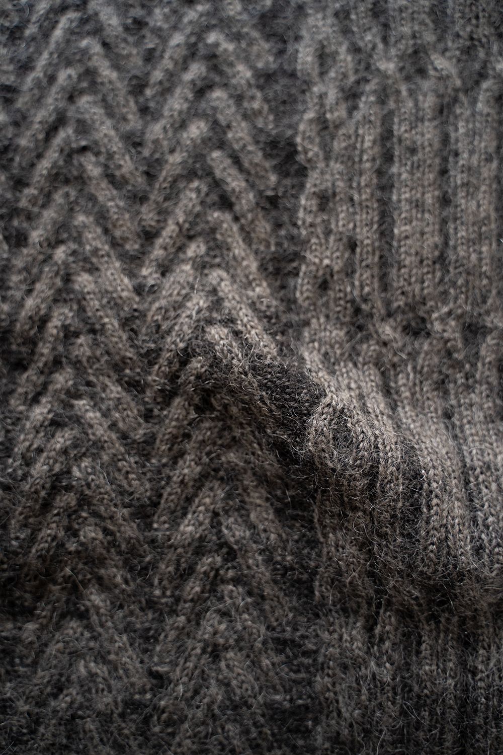 【25AW】Sekkei Mohair Knit(BROWN)