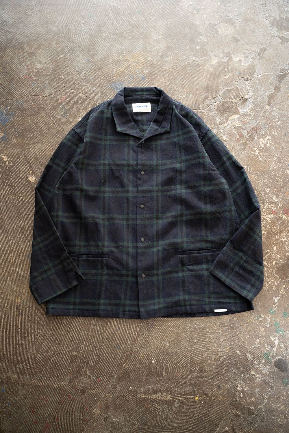 【24AW】"week"pajama/パジャマ(セットアップ)【ユニセックス】(GREEN×NAVY)