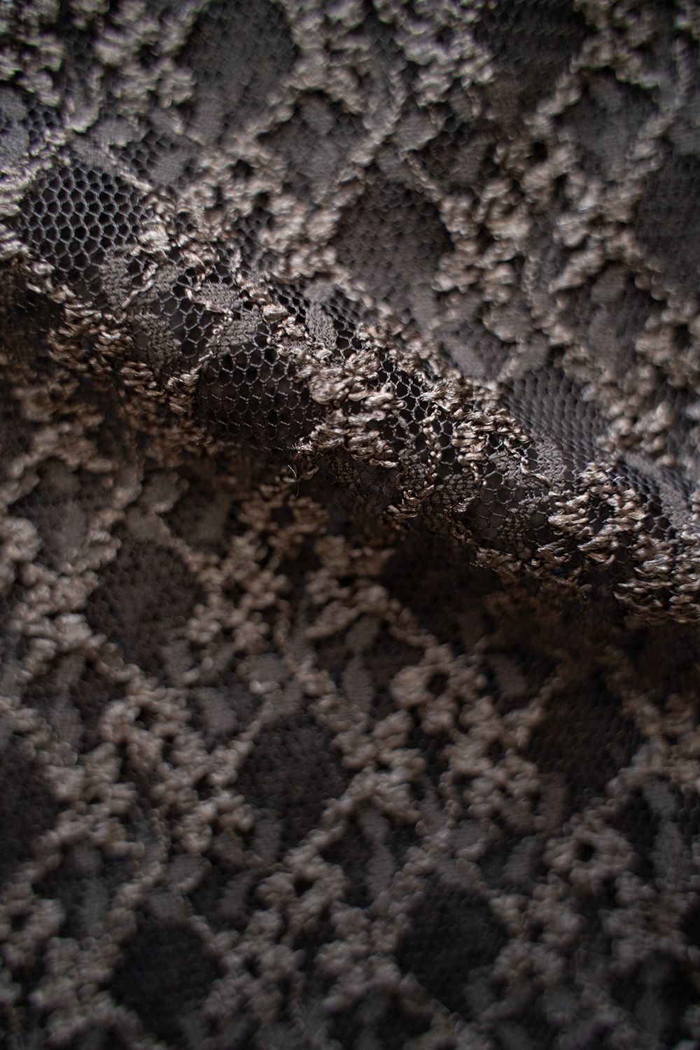 【24SS】Russell Lace No-Sleeve/ラッセルレースノースリーブ(BROWN)