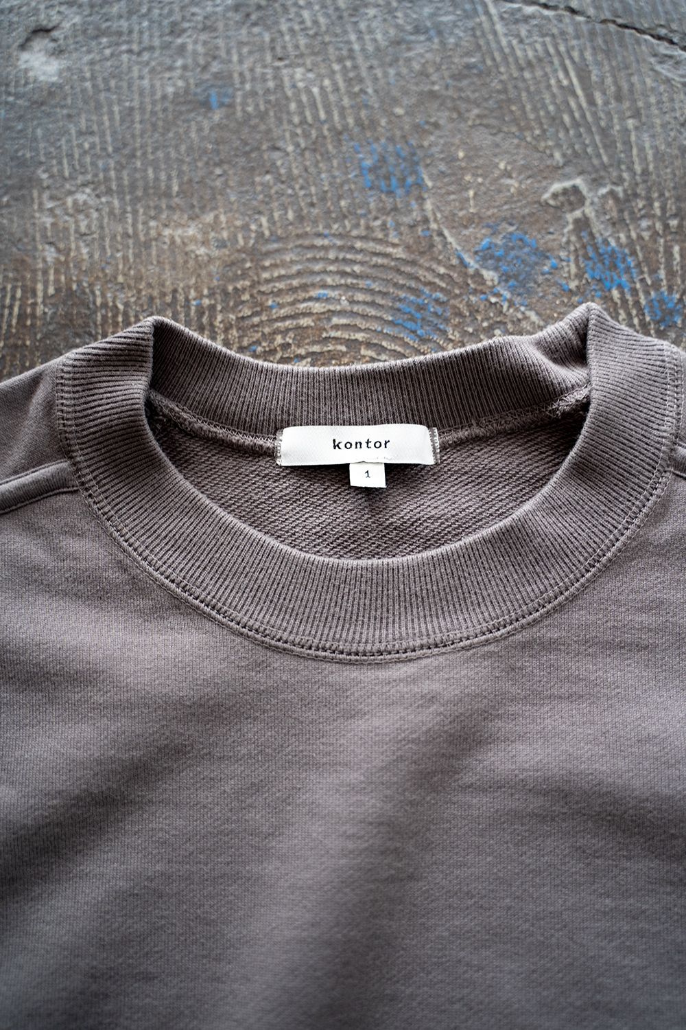 【ラスト1点】【21AW】Seam Binder Sweat Shirt(SMOKE)