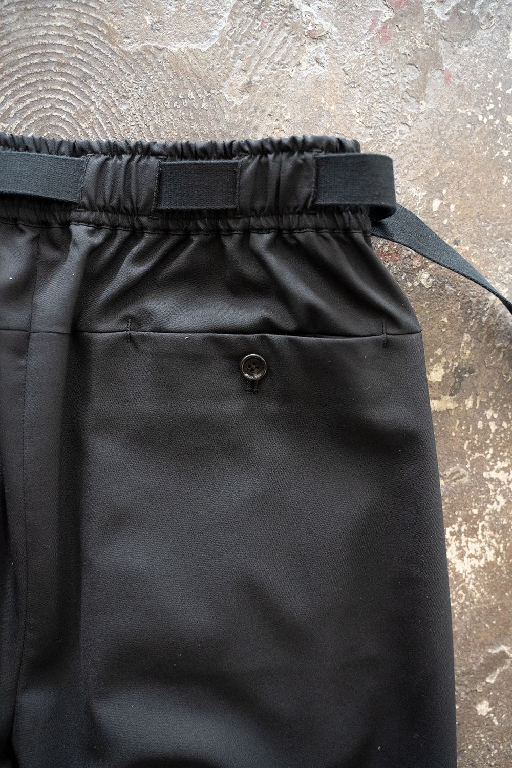 【ラスト1点】【22SS】Hakama Akane Slacks/ハカマアカネスラックス(BLACK)