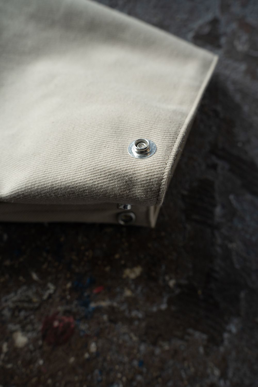 【25AW】コットン×ポリエステルショートブルゾン(LIGHT BEIGE)