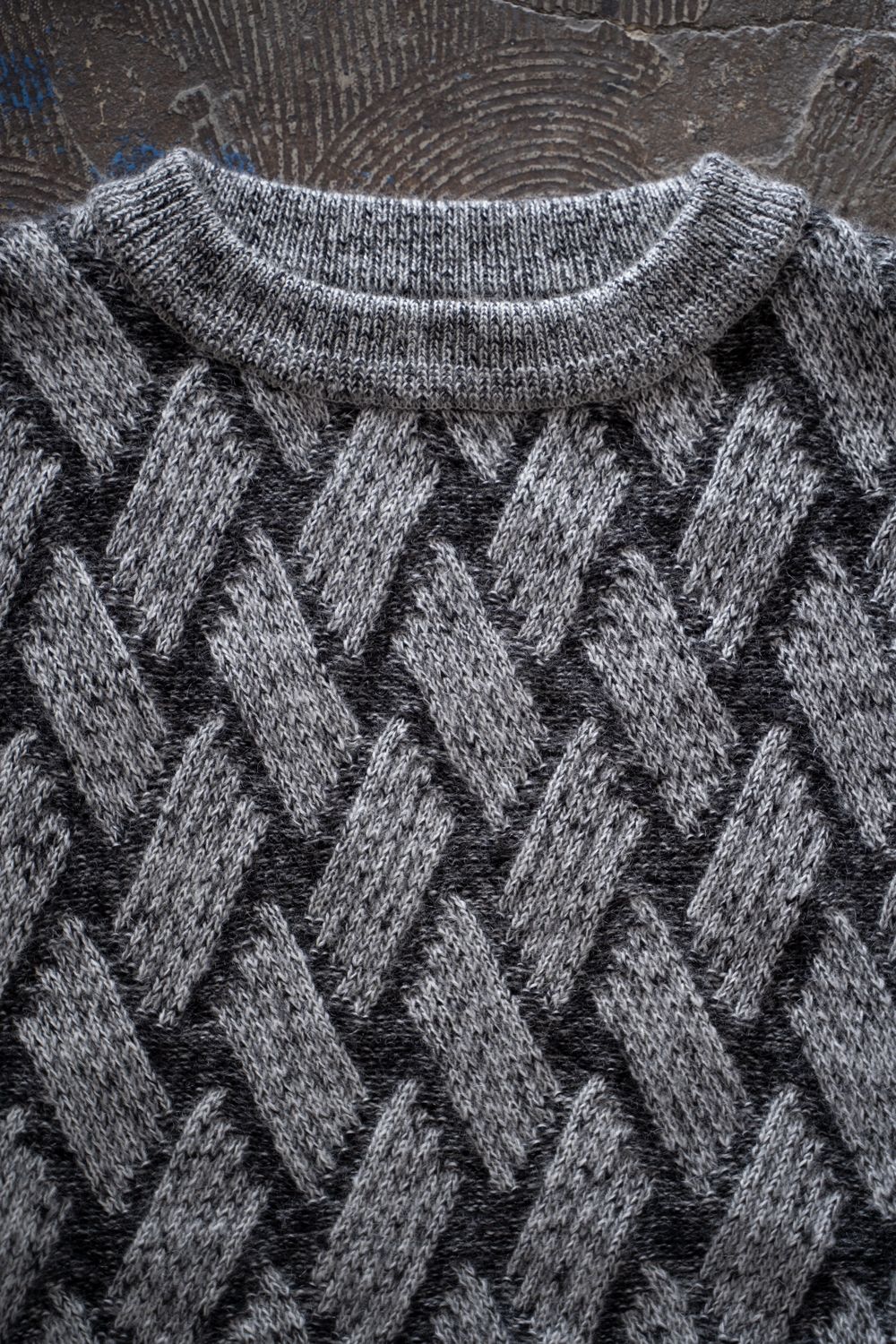 【26AW】Ochiba Mohair Knit(MIX GRAY)
