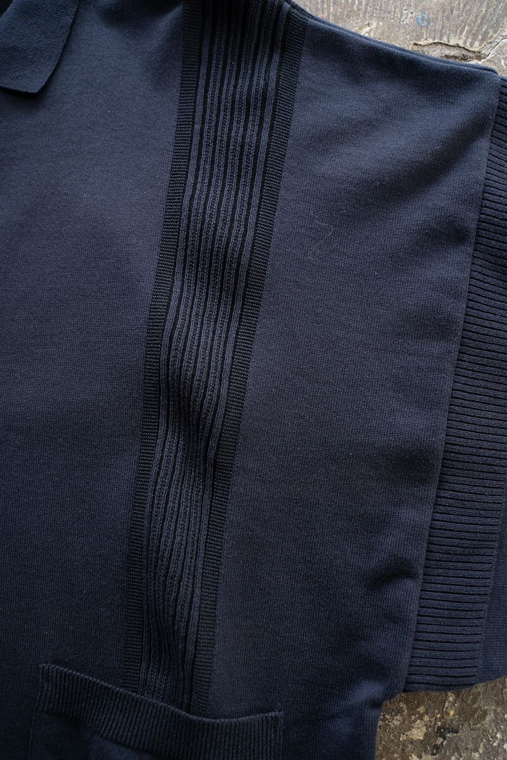 【ラスト1点】【25SS】Rakki Collar Cardigan(NAVY)