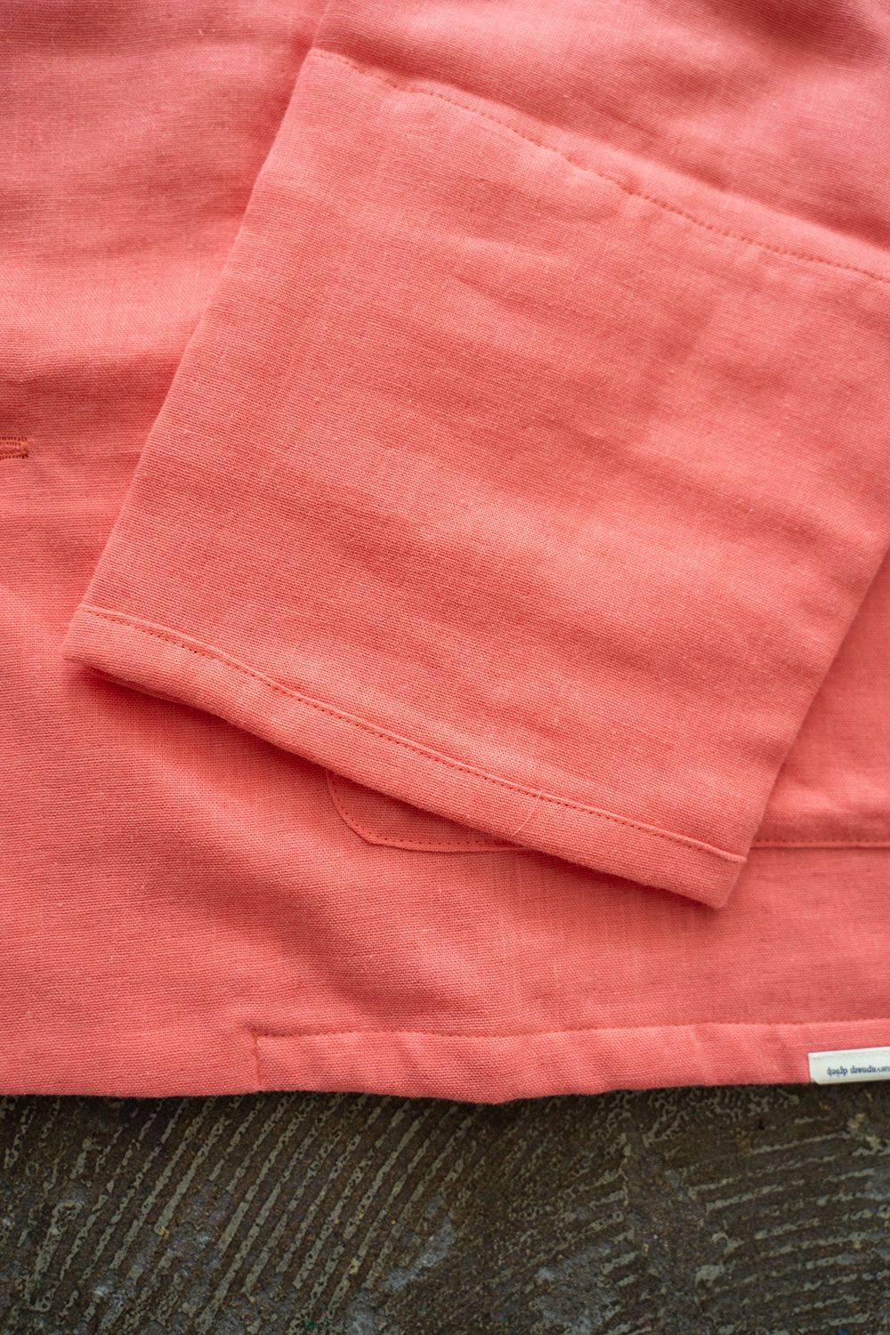 【ラスト1点】【23SS】"day"パジャマ【セットアップ】(CORAL PINK)