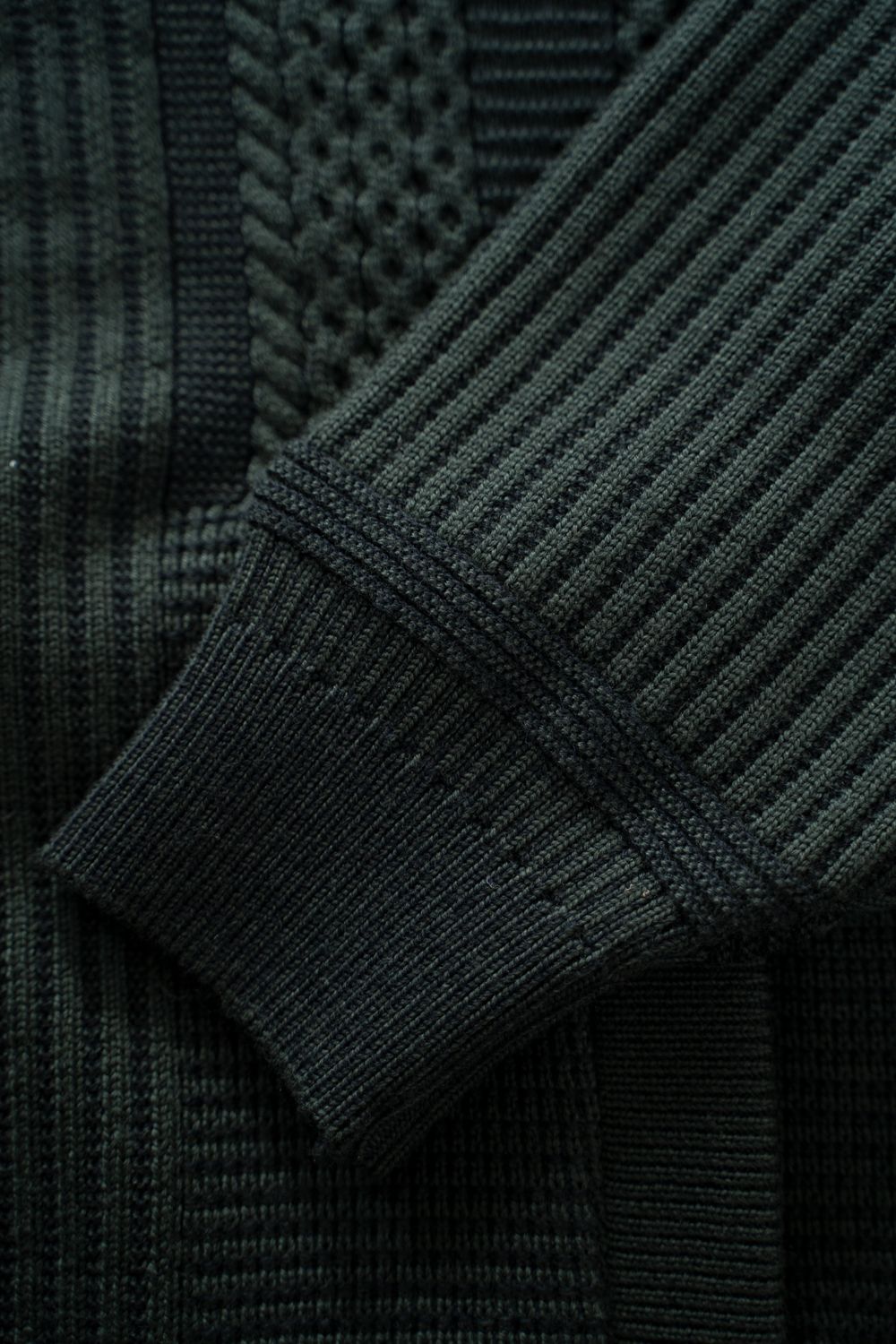 【26AW】Akiiro Drivers Knit(DARK OLIVE)