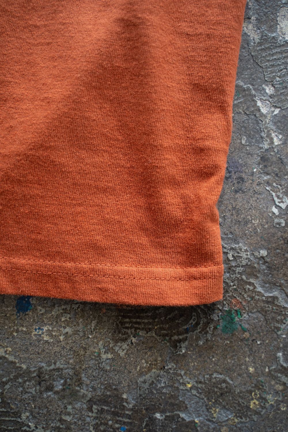 【ラスト1点】【24SS】Loopwheele Crew Neck T-Shirts(TERRA COTTA)