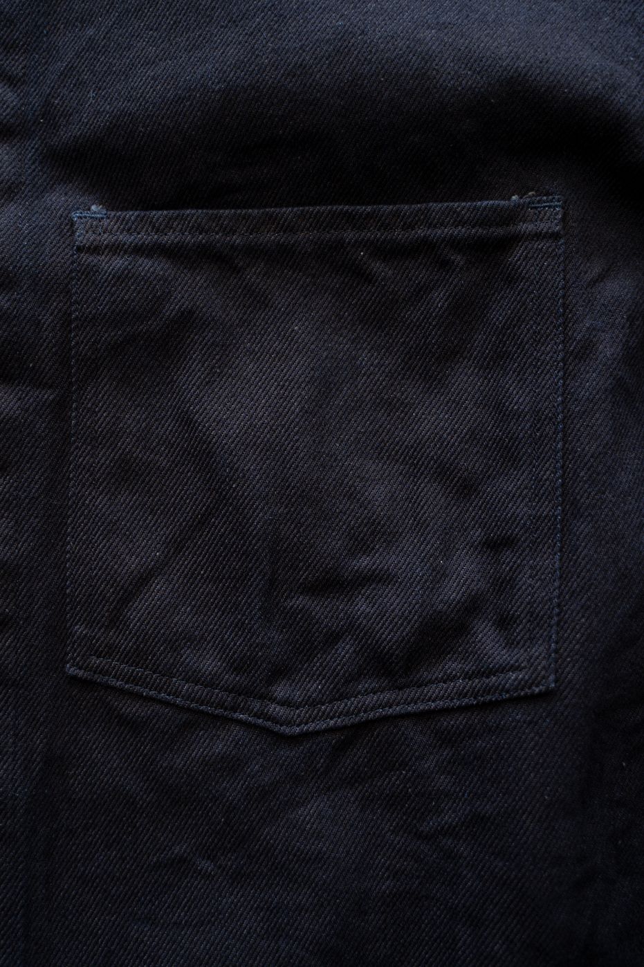 【25AW】12ozデニムブルゾン(DARK NAVY)