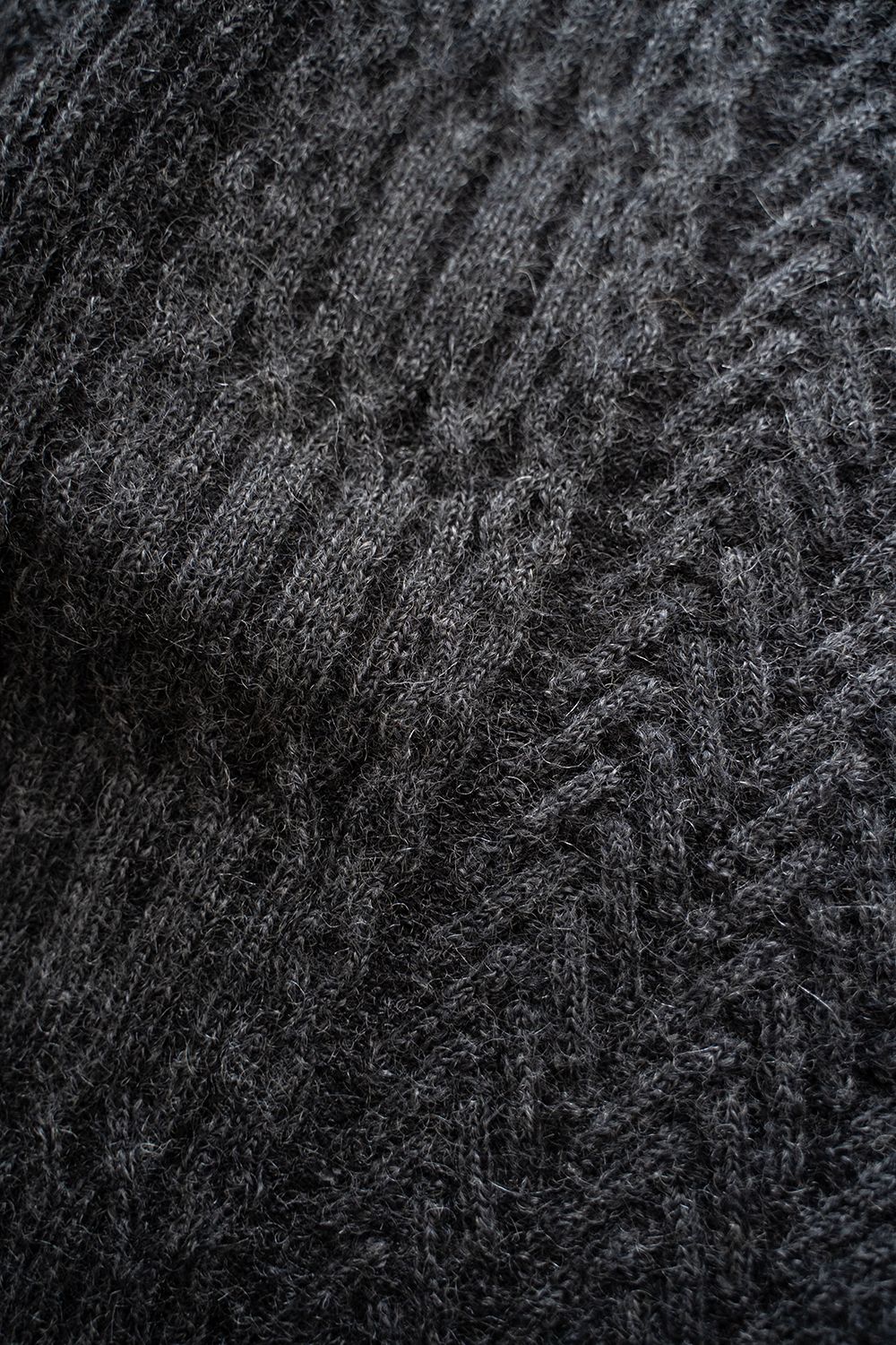 【25AW】Sekkei Mohair Knit(BLACK)