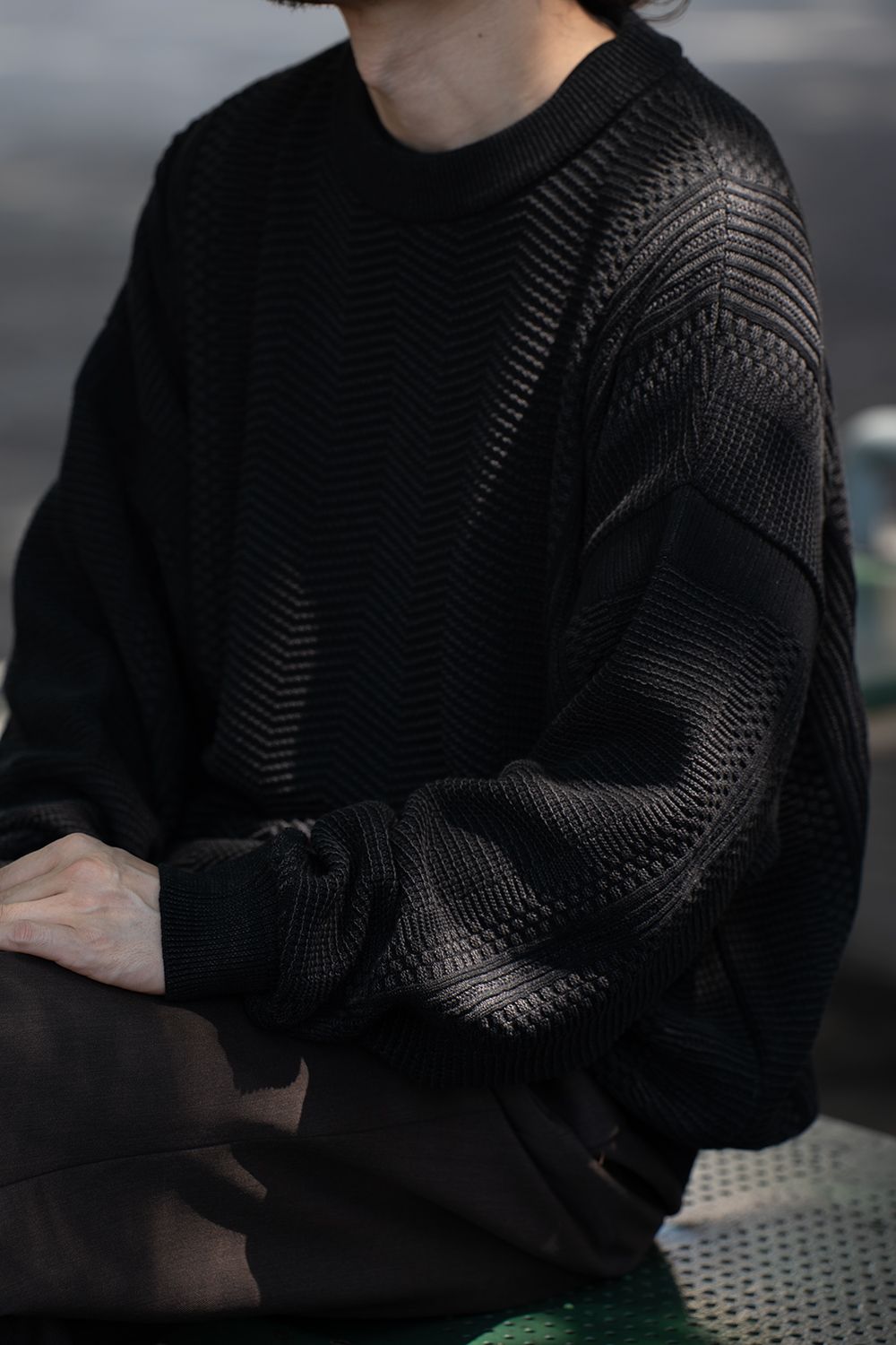 【26AW】Yunagi Knit(BLACK)