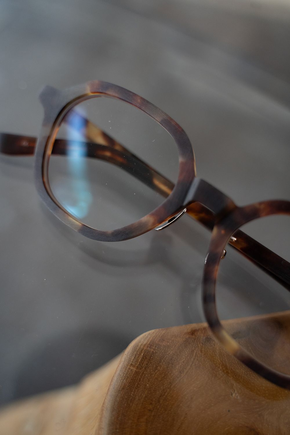 【ラスト1点】STILL BY HAND×ayame eyewear(MARBLE BROWN)
