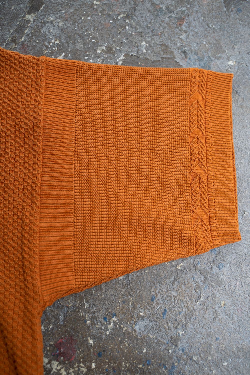 YASHIKI - 【ラスト1点】【22SS】Nagisa Knit(ORANGE) | Salty