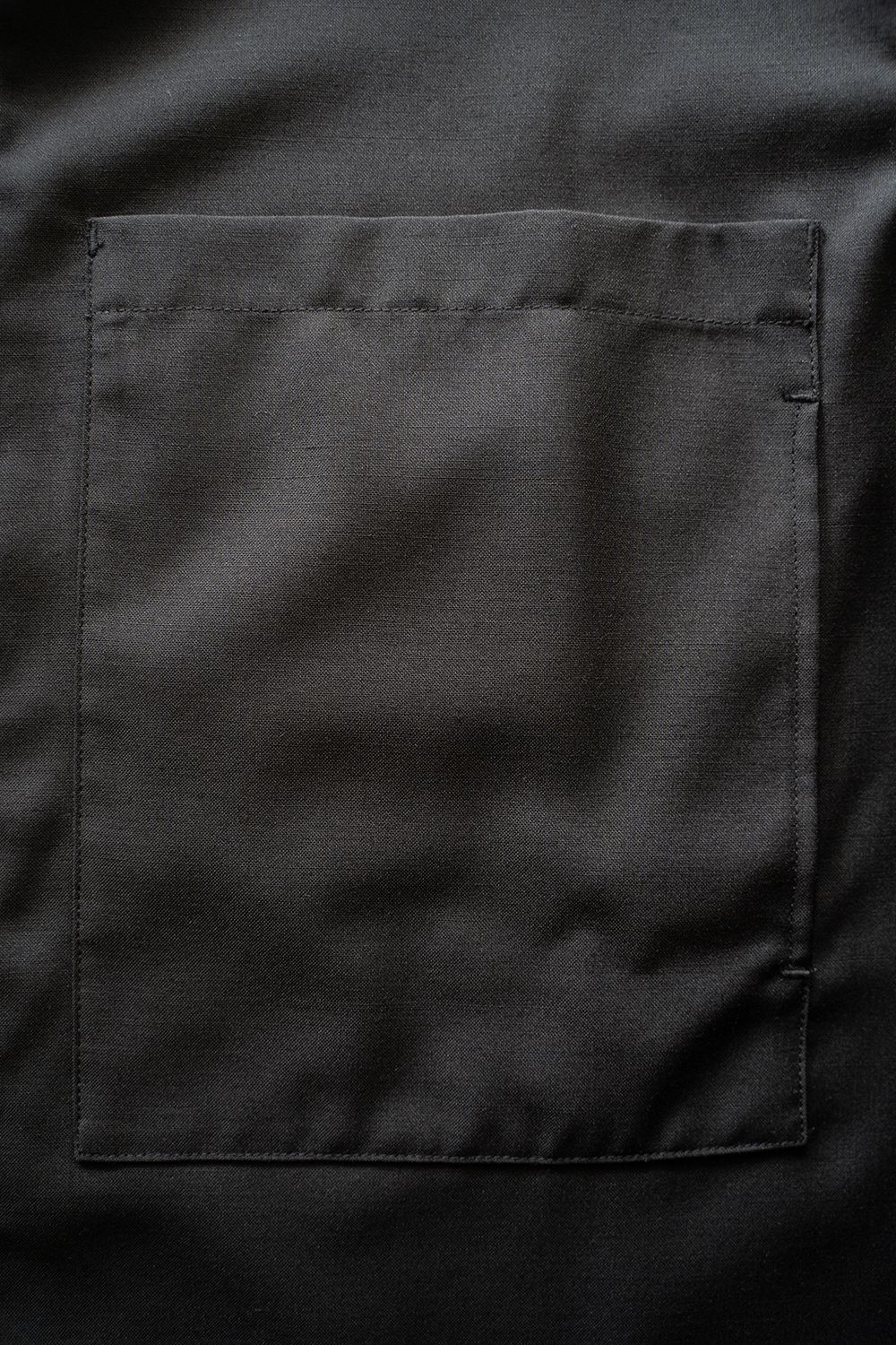 【25AW】モヘア混シャツジャケット(INK BLACK)