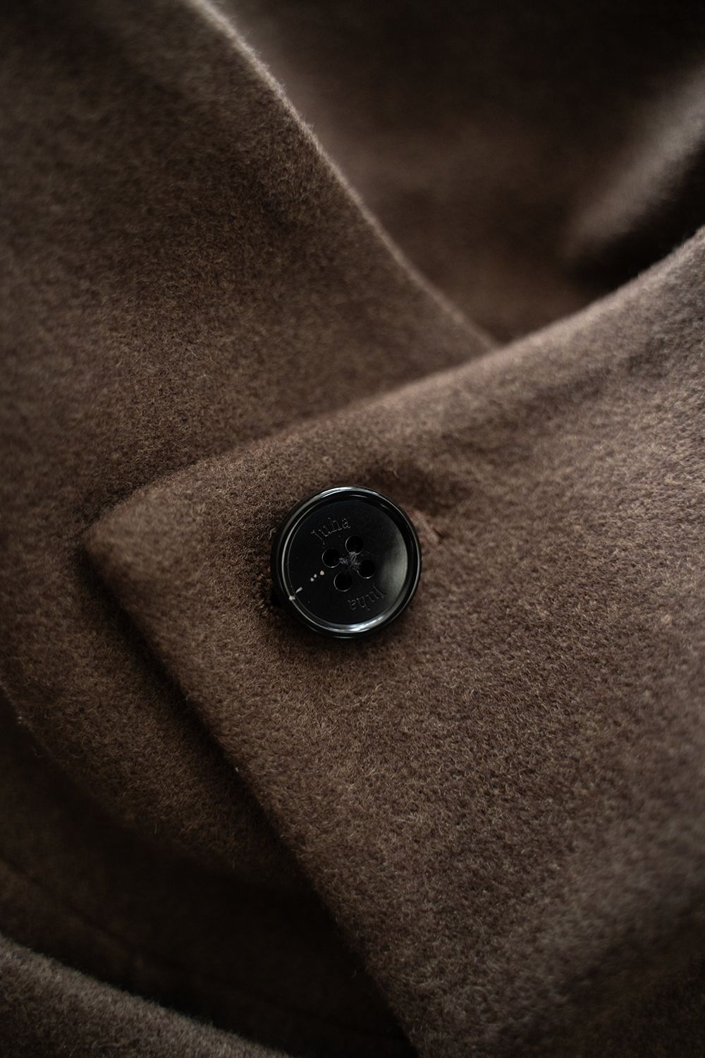 【25AW】Belted Over Coat/ベルテッドオーバーコート(BROWN)