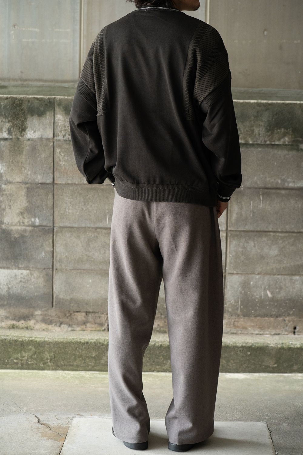 【25AW】Shimobashira Knit(DARK OLIVE)