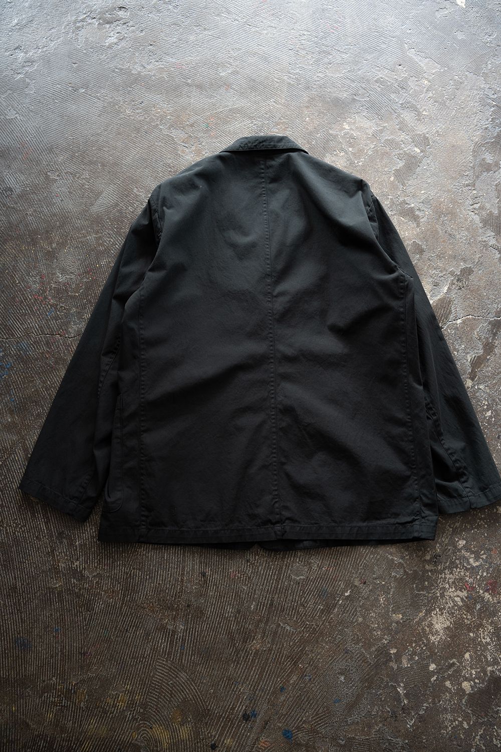 【ラスト1点】【26SS】ガーメントダイ3Bジャケット(INK BLACK)