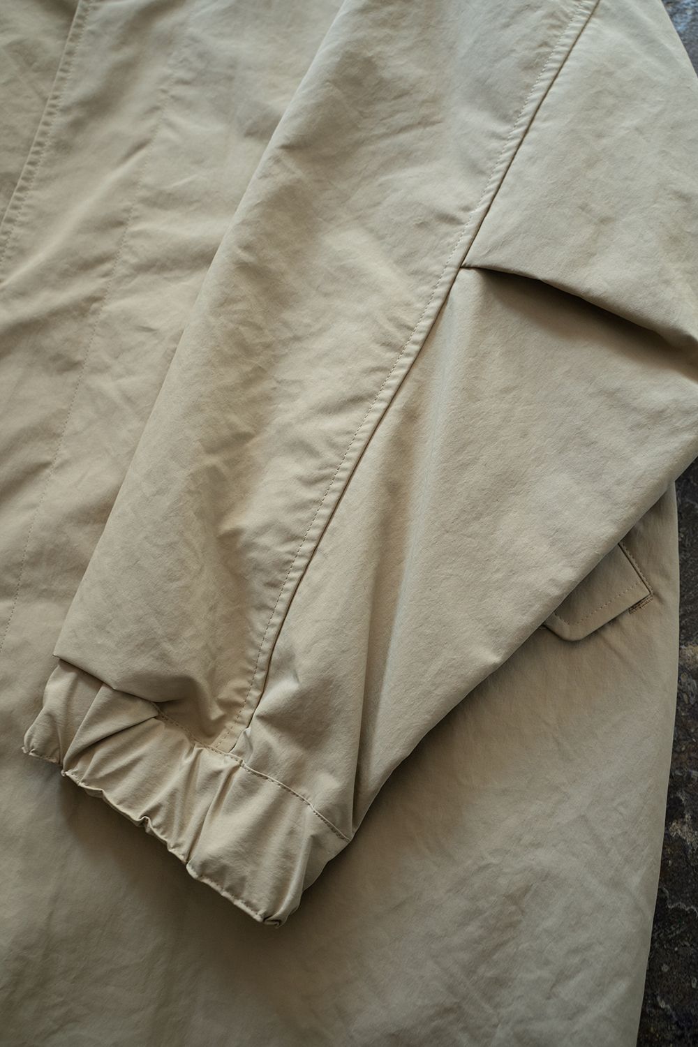【ラスト1点】【24SS】ライナー脱着スタンドカラーコート(BEIGE)