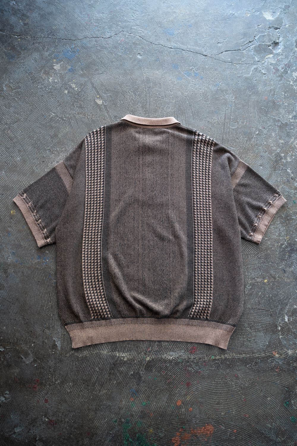 【26SS】Aotsuyu Knit Polo(PINK)