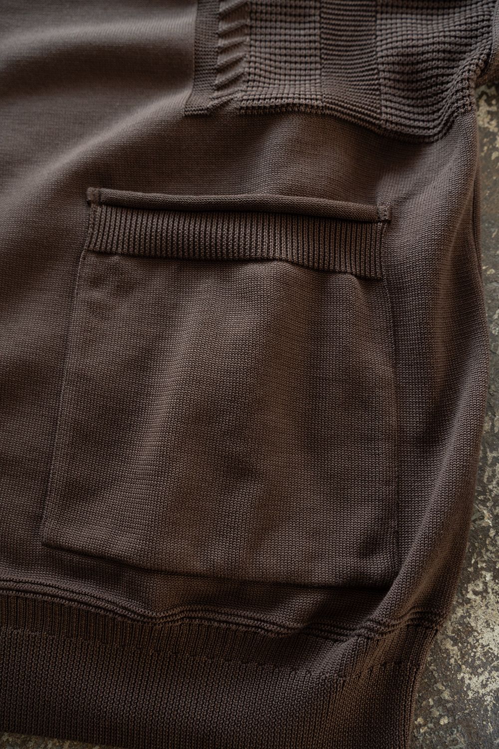 【26AW】Akiyo Zip Cardigan(BROWN)