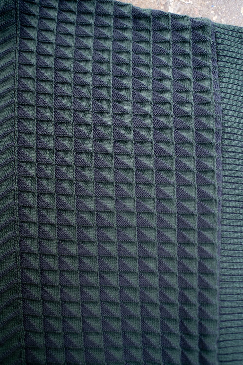 【ラスト1点】【22SS】Hyoka Knit Polo(GREEN)