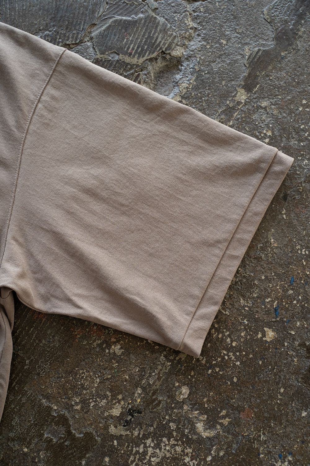 【ラスト1点】【25SS】強撚コットンポロカットソー(MOCHA BEIGE)