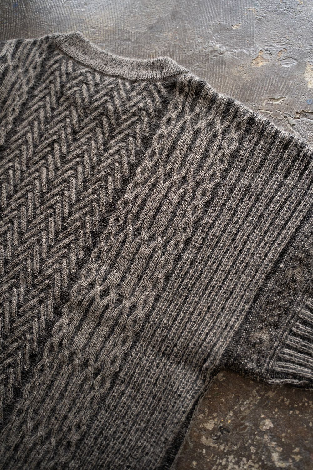 【25AW】Sekkei Mohair Knit(BEIGE)
