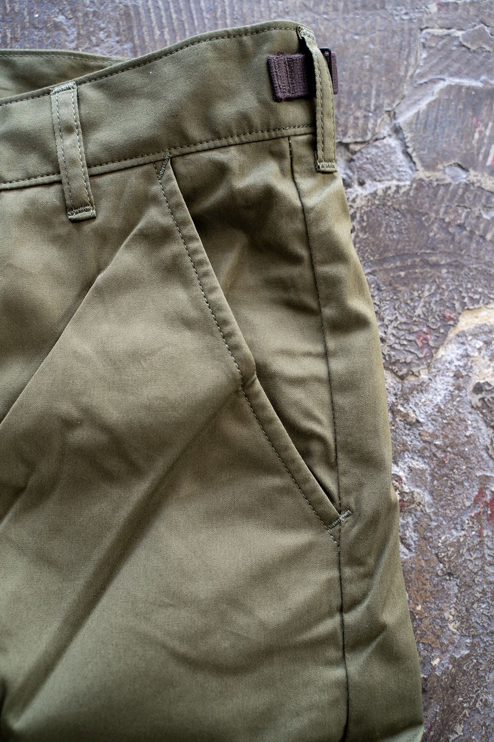 【ラスト1点】スビンコットンウェザージャングルファティーグパンツ(OLIVE)