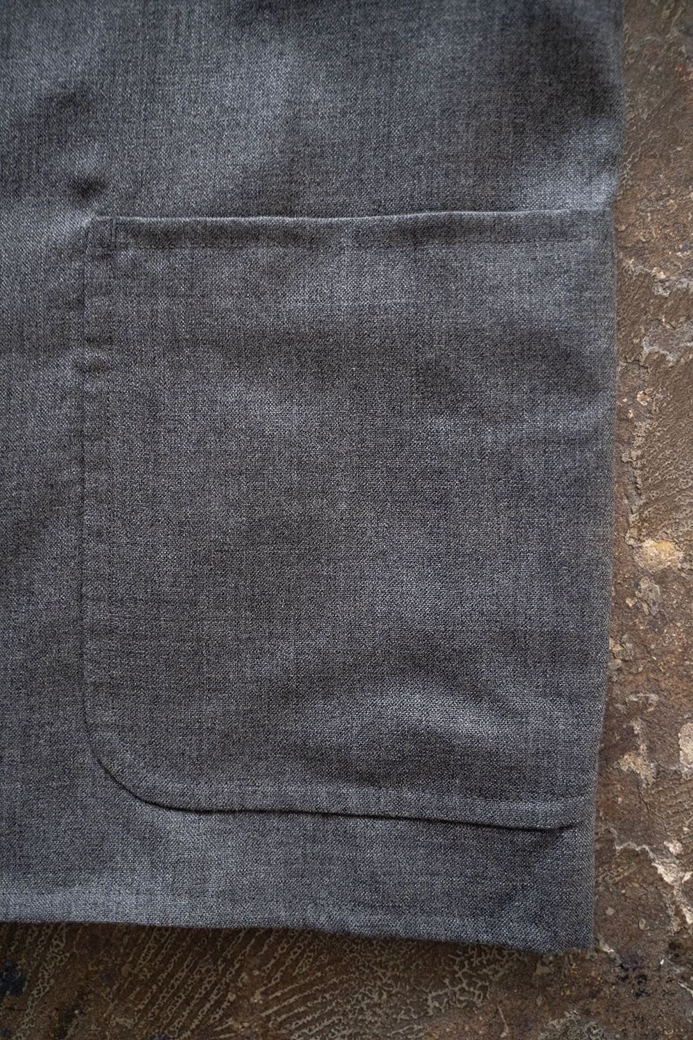 【ラスト1点】【24AW】2Bウールジャケット(GRAY)