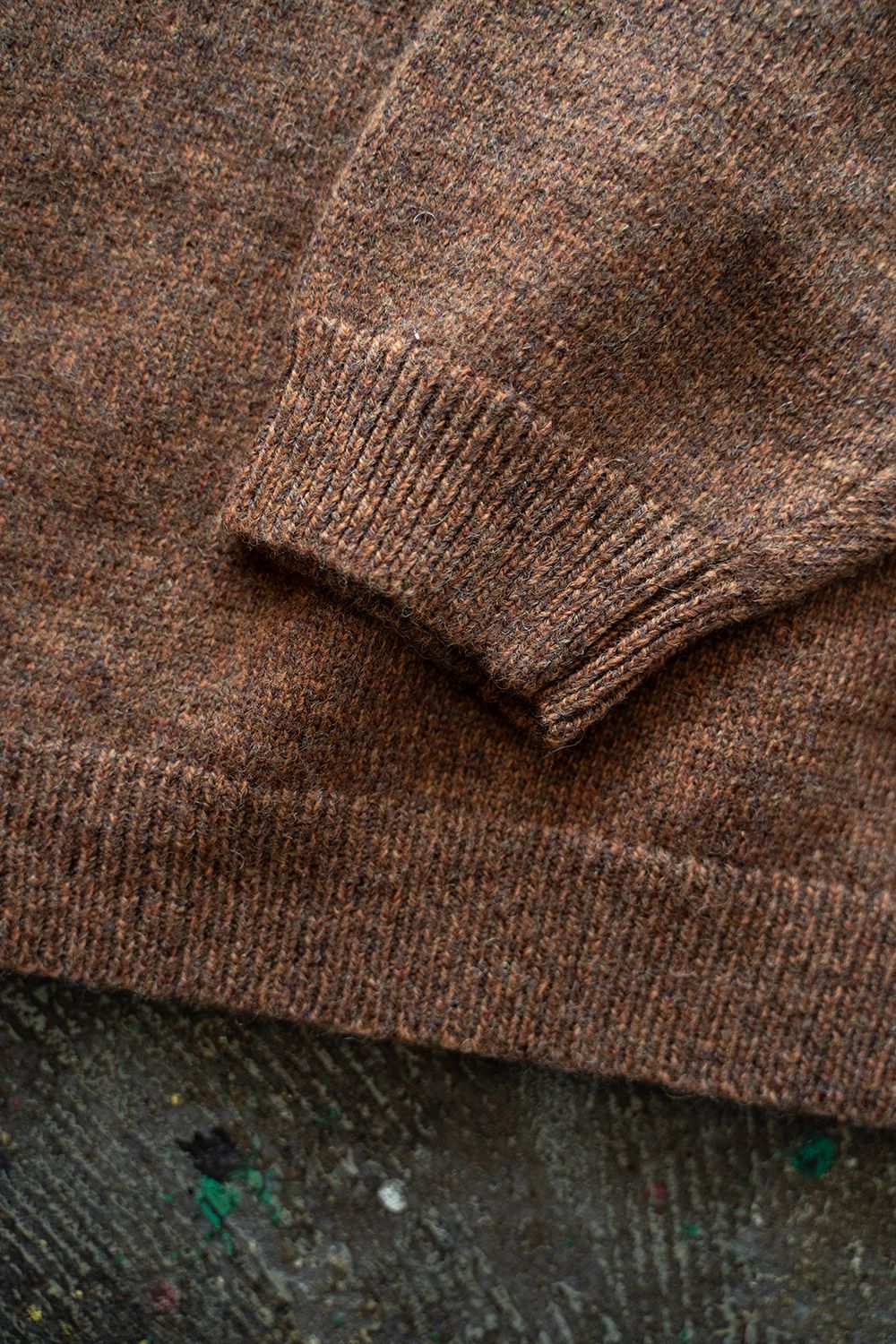 【ラスト1点】【24AW】7Gニットポロ(ORANGE)