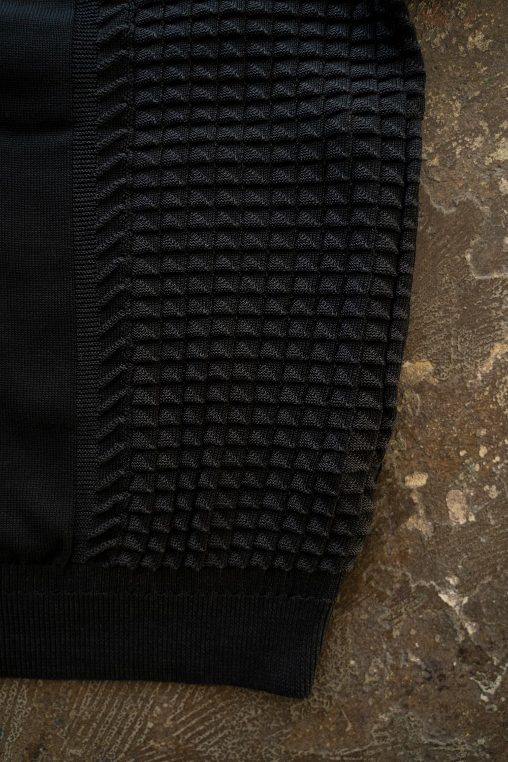 【25AW】Hakuhyo Zip Cardigan(BLACK)