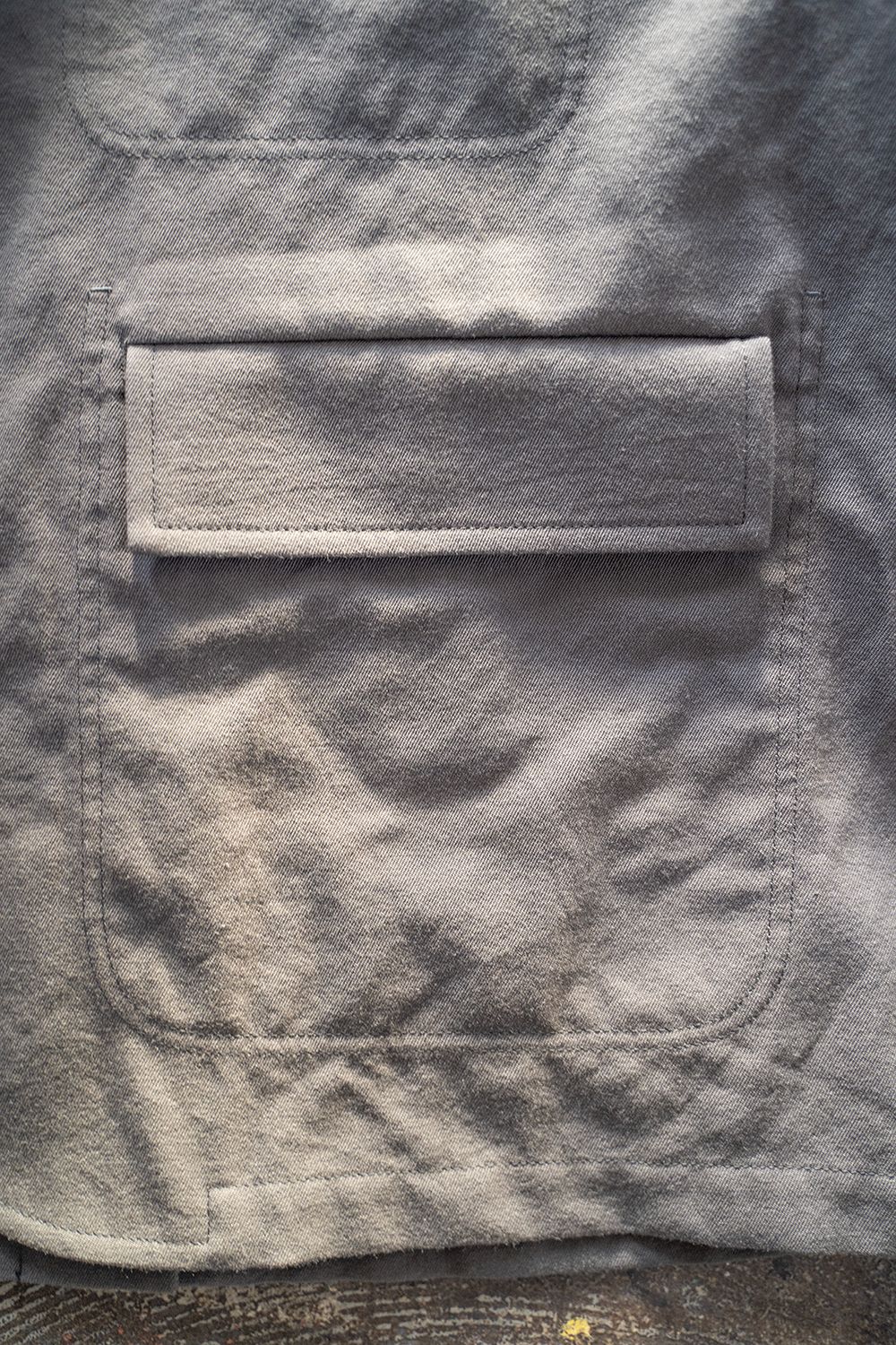 【ラスト1点】【22AW】Reversible Switching Jacket(GRAY BROWN)