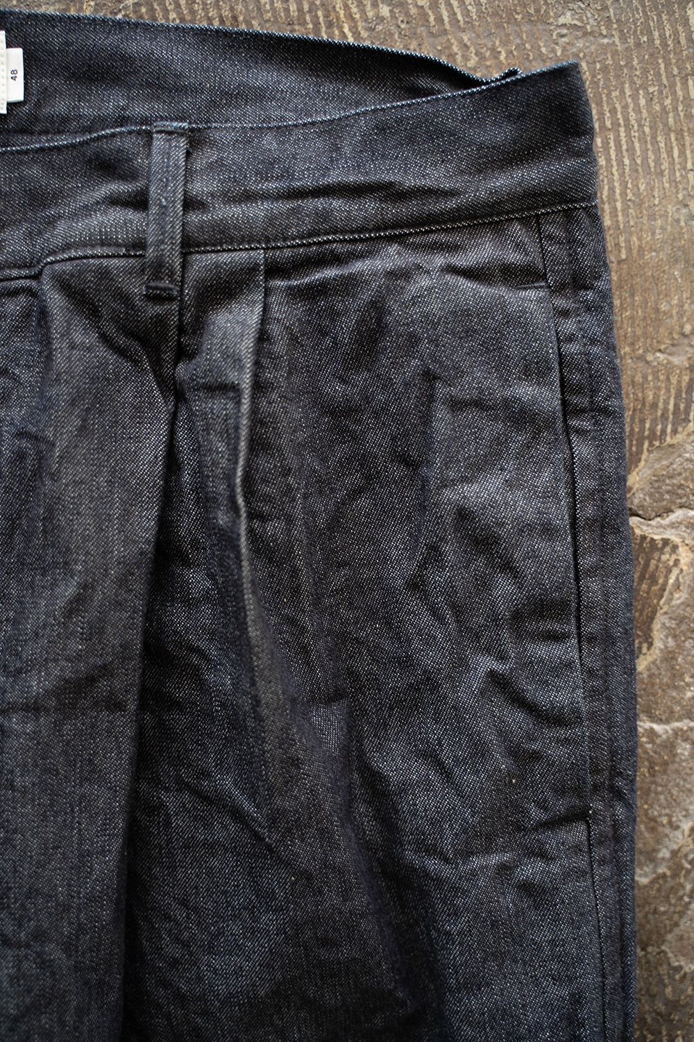 【ラスト1点】【25SS】2タック10ozデニムパンツ(NAVY)