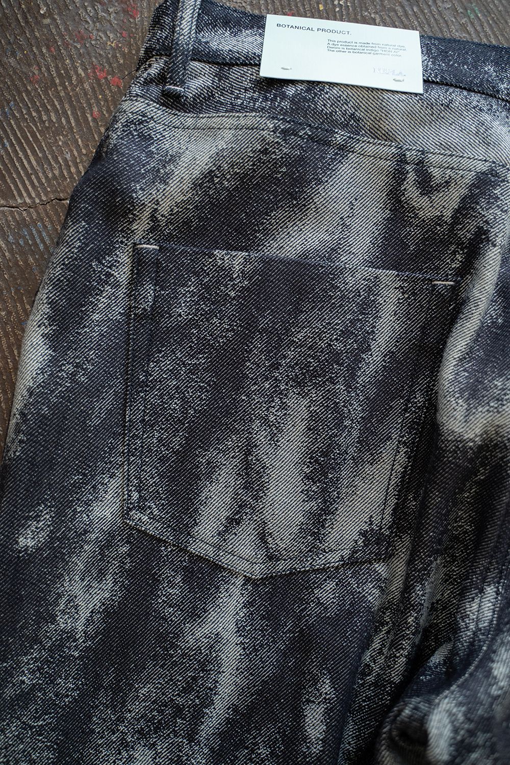 【ラスト1点】【23AW】バギーストレートデニムパンツ(JQ DENIM)