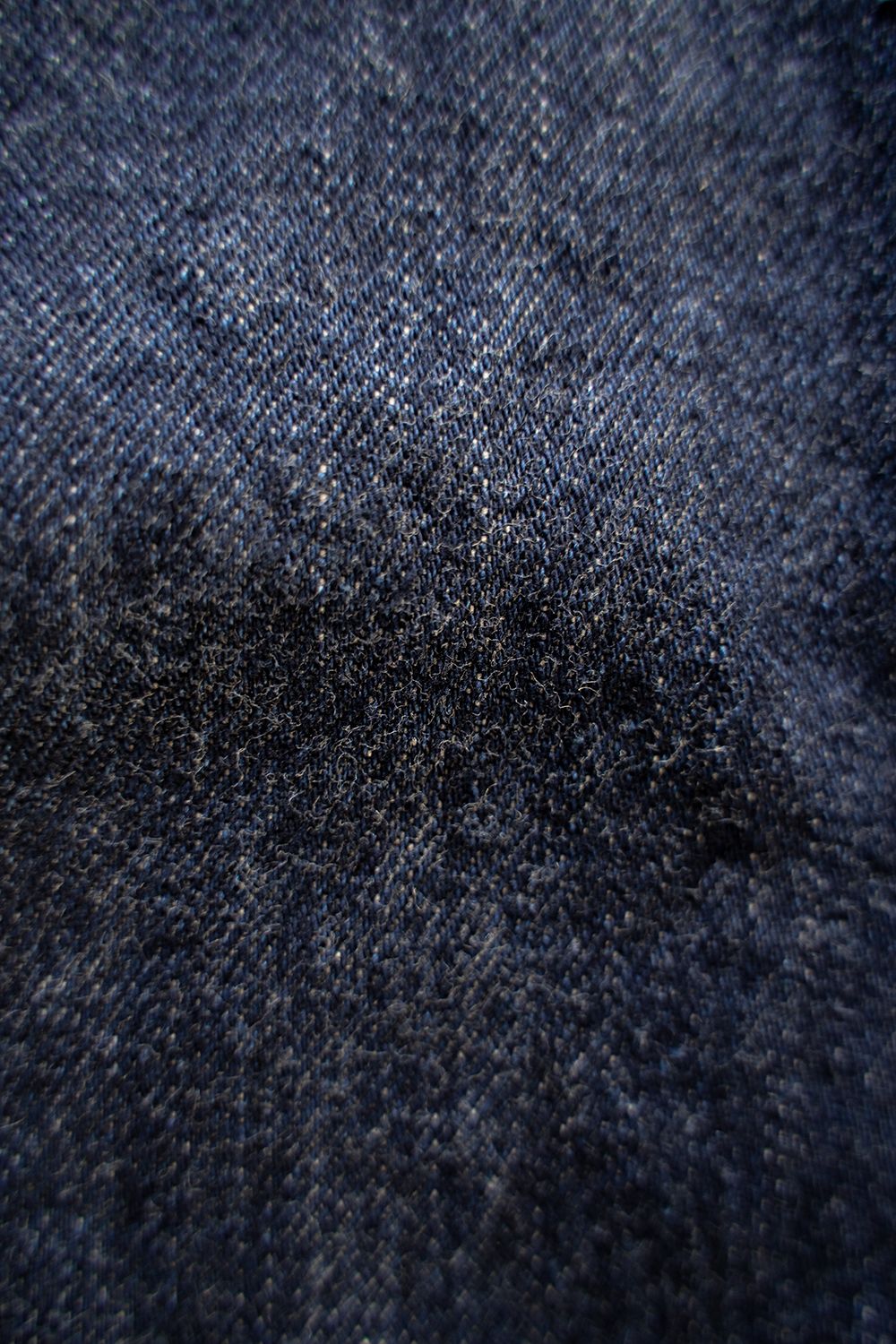 【ラスト1点】【22AW】本藍スビンコットン13.5ozストレートデニム(NAVY ONE WASH)
