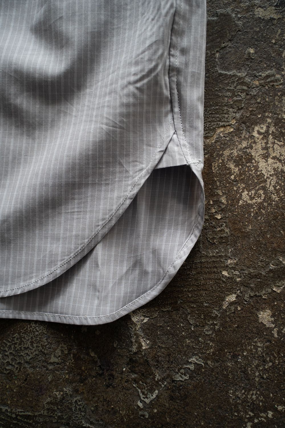 【ラスト1点】【24SS】ブロードレギュラーカラーシャツ(GRAY CHECK)
