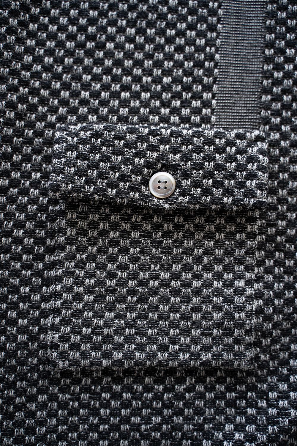 【25AW】Shinsetsu Knit Jacket(MIX GRAY)