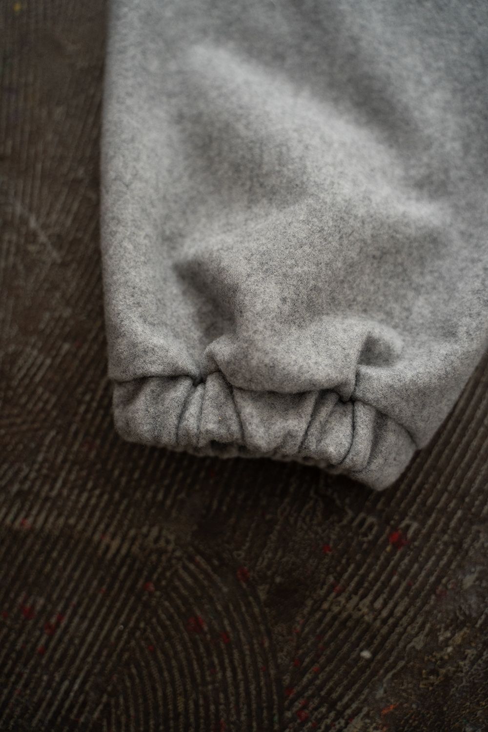 juha - 【ラスト1点】【23AW】Light Melton Track Pants/ライト