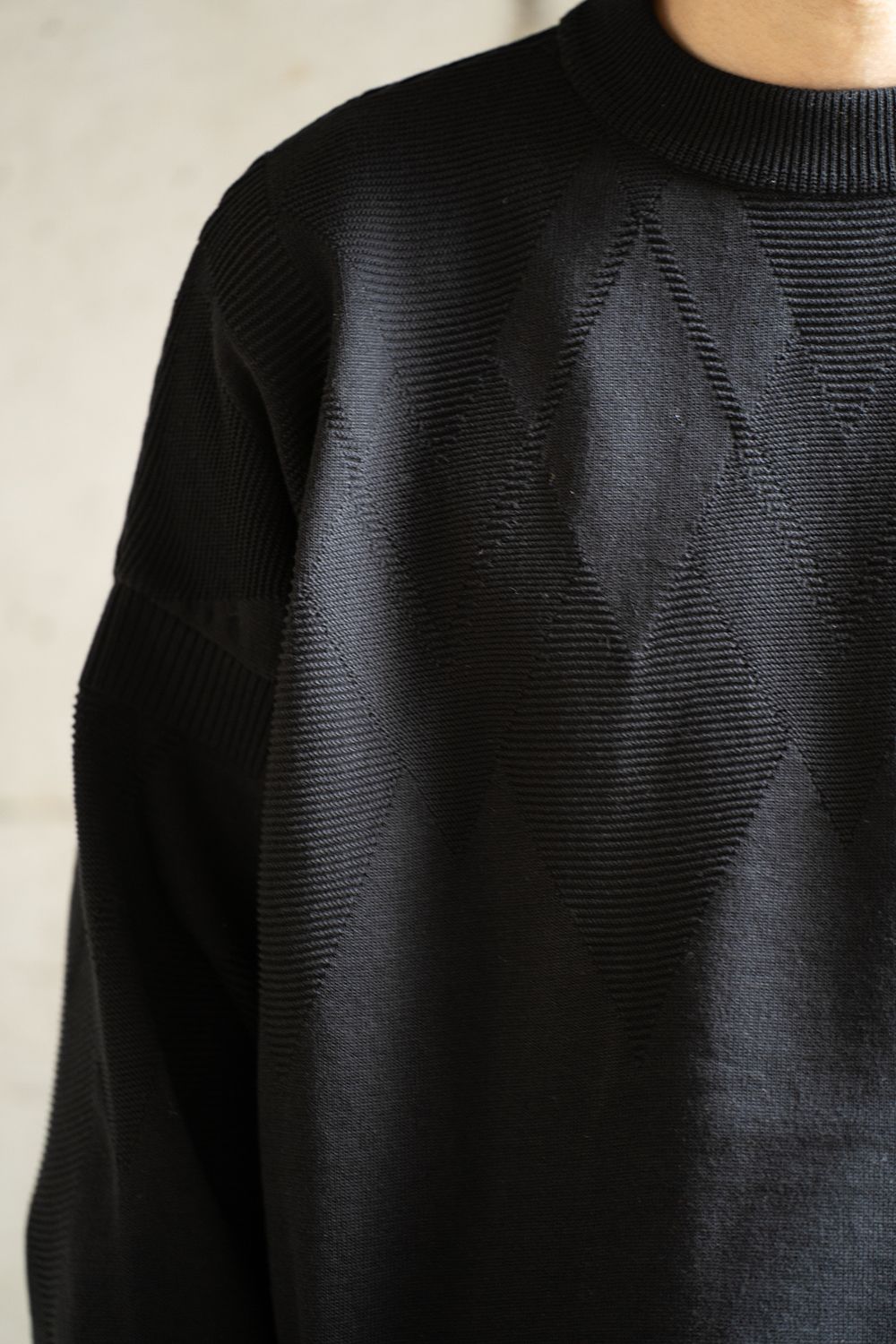 【ラスト1点】【25SS】Seika Knit(BLACK)