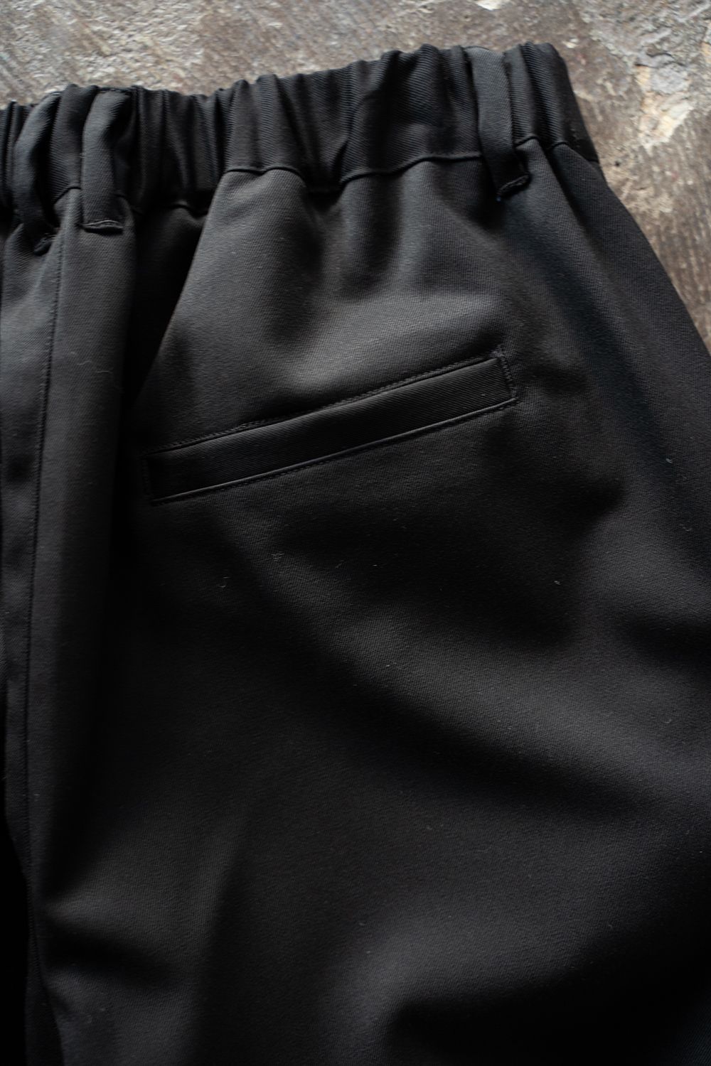 【ラスト1点】【25SS】2Tuck Wide Easy Pants/2タックワイドイージーパンツ(BLACK)