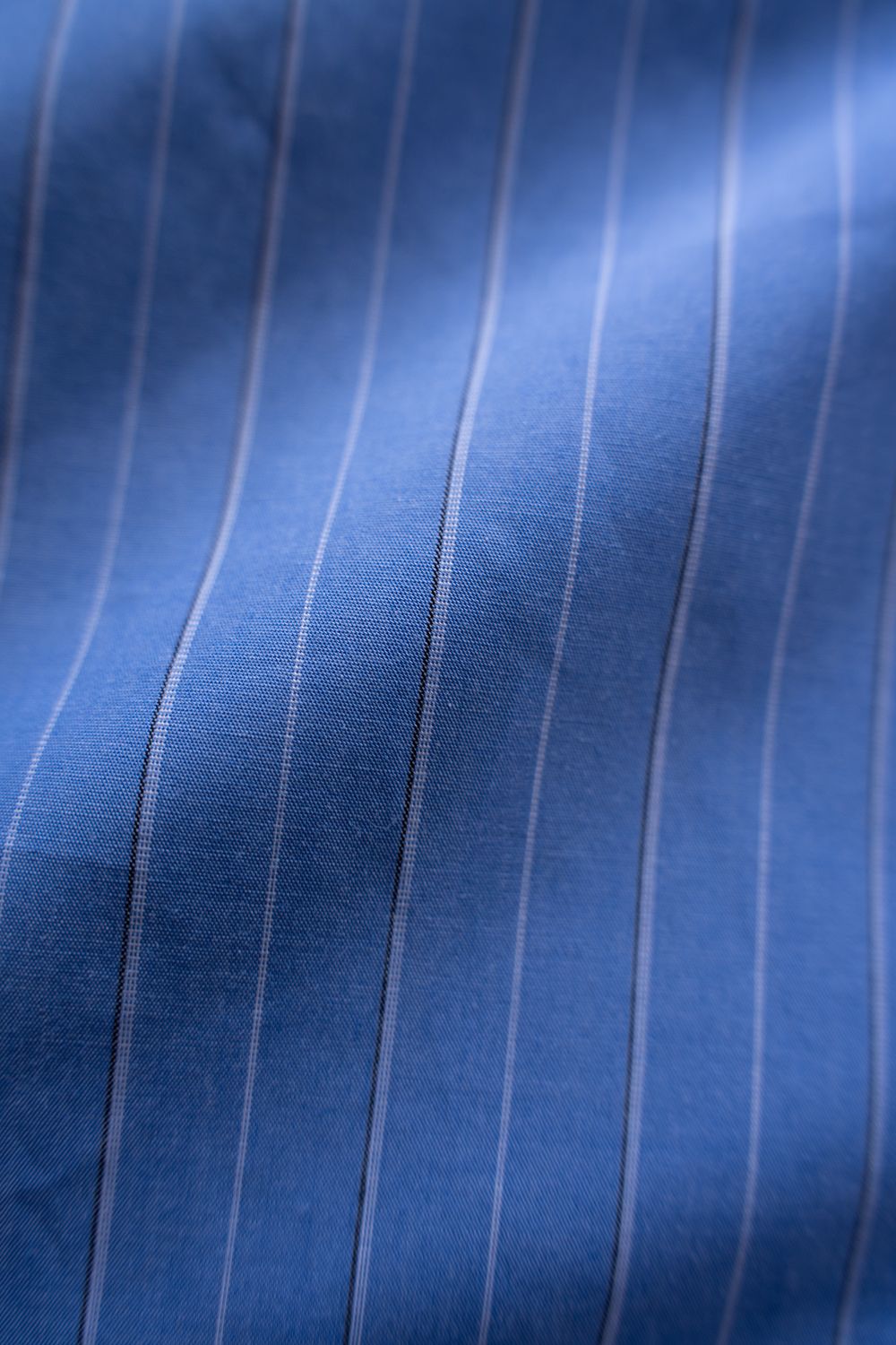 【26AW】ブロードレギュラーカラーシャツ(BLUE STRIPE)