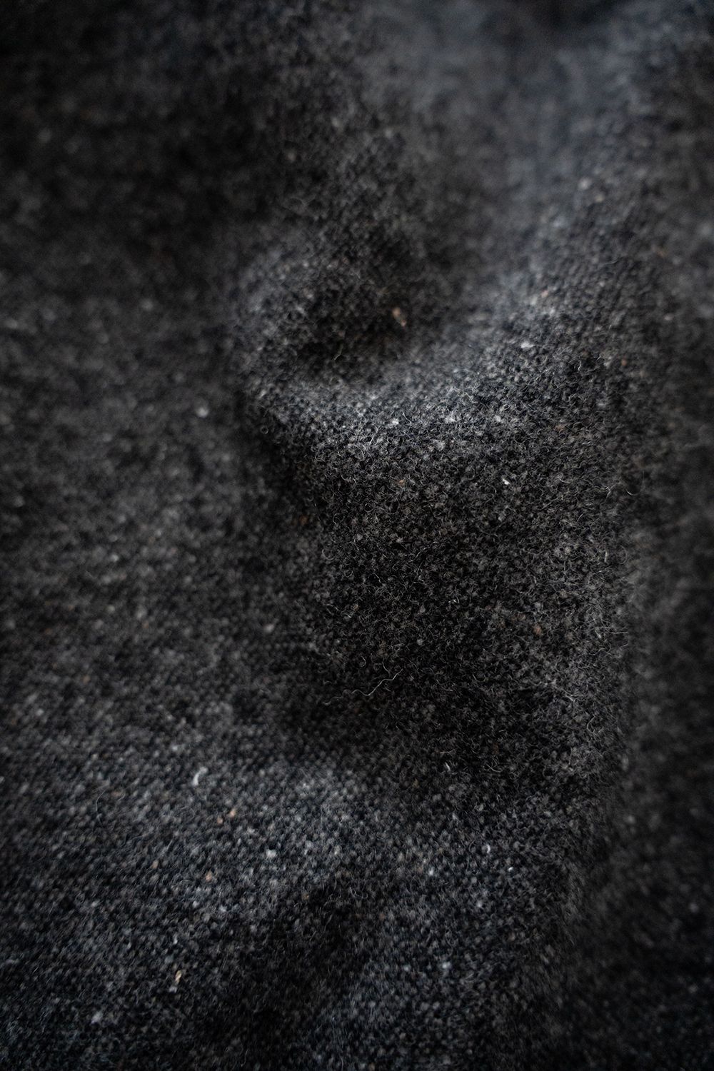 【25AW】5者混ネップツイードスラックス(GRAY)