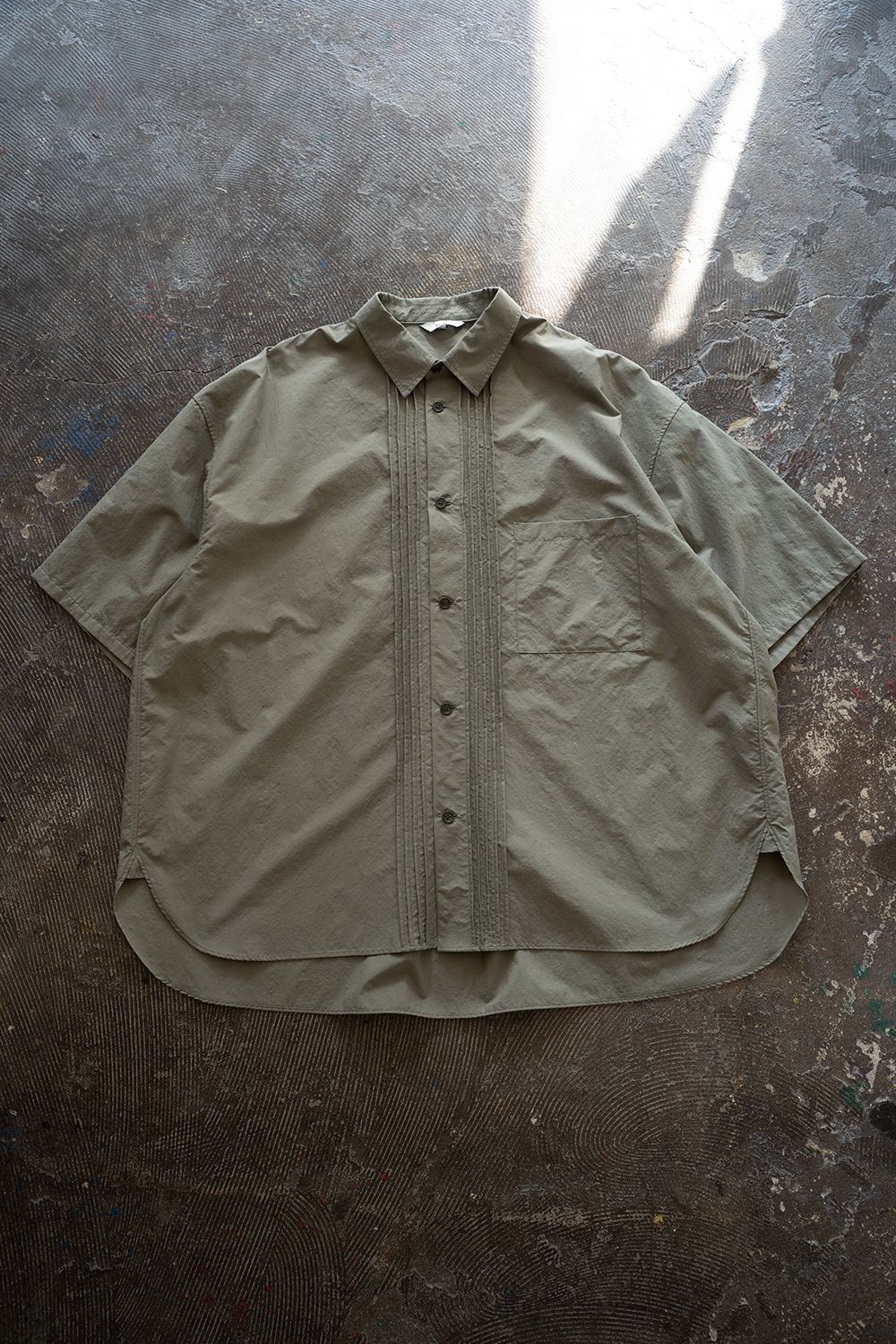 YASHIKI ヤシキ　半袖コットンニットTシャツ バルーンスリーブ YASHIKI ヤシキ 半袖コットンニットTシャツ バルーンスリーブ