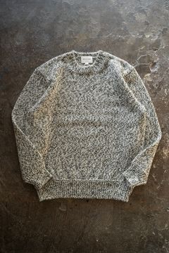 【ラスト1点】【23AW】3Gメランジニット(OFF WHITE)