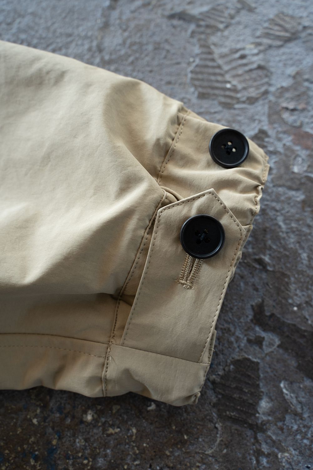 【ラスト1点】【24SS】ライナー脱着スタンドカラーコート(BEIGE)