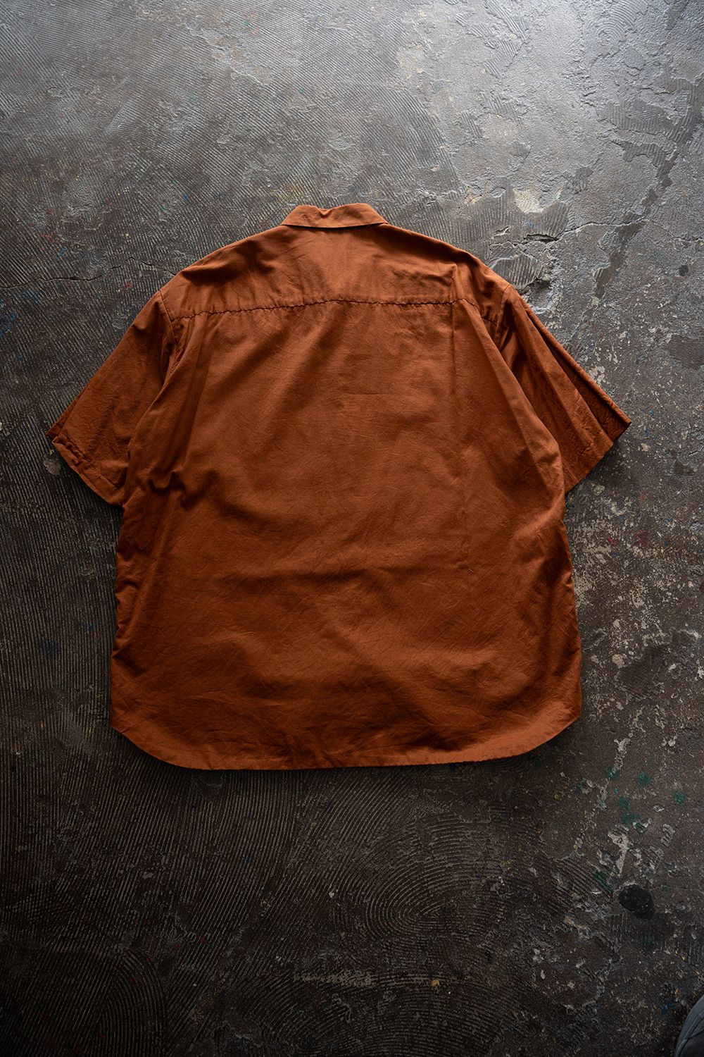 【26SS】ローン地半袖無双シャツ(BRICK)