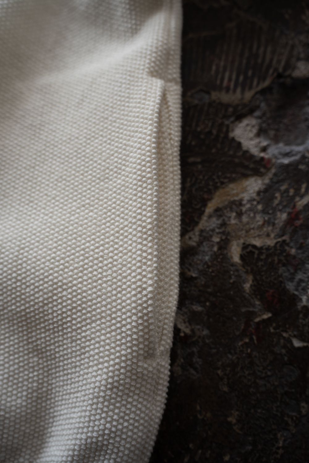 【ラスト1点】【26AW】10Gニットジップカーディガン(IVORY)