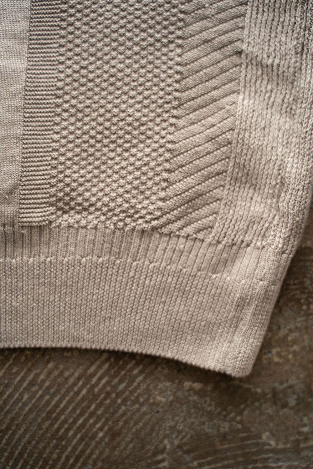 YASHIKI - 【ラスト1点】【24SS】Nomichi Knit(BEIGE) | Salty